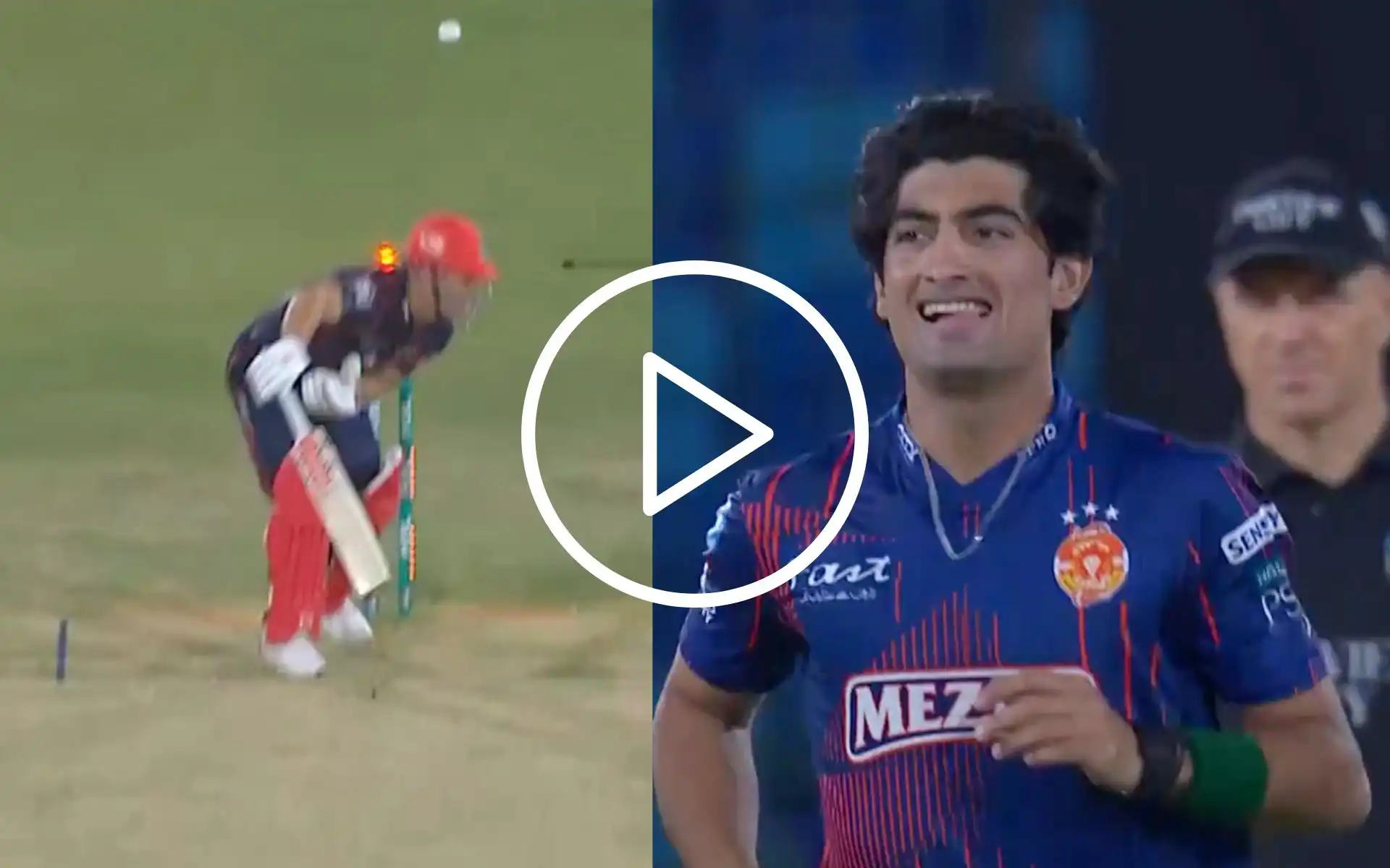Ball Of PSL 2025 From Naseem Shah! David Warner Fails Miserably vs Islamabad United
